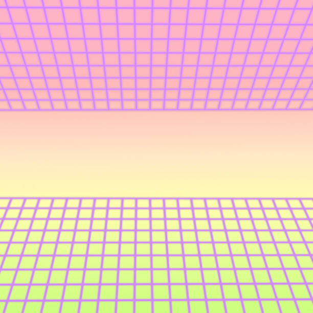 istock futuristic neon road on pink and yellow gradient background 1142226351