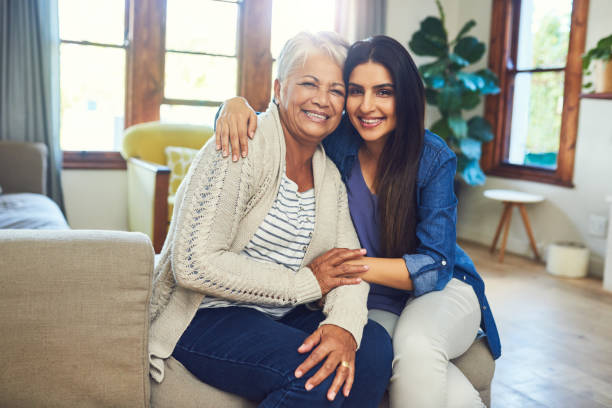 istock Now we know where she gets her good looks form 1142228485
