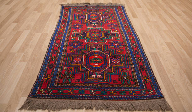 istock Exotic Turkish woven carpet in Ankara 1142232032