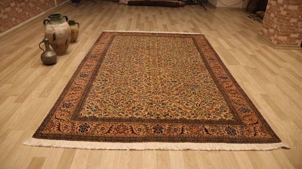 istock Exotic Turkish woven carpet in Ankara 1142232077
