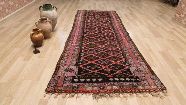 istock Exotic Turkish woven carpet in Ankara 1142232096