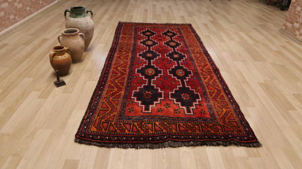istock Exotic Turkish woven carpet in Ankara 1142232099