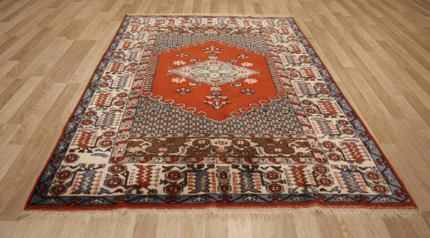 istock Exotic Turkish woven carpet in Ankara 1142232102