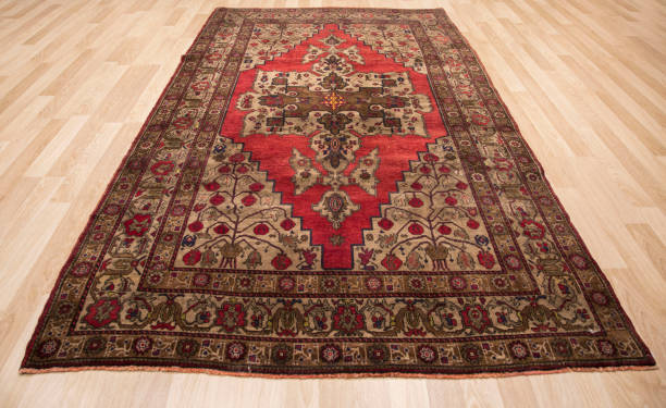 istock Exotic Turkish woven carpet in Ankara 1142232127