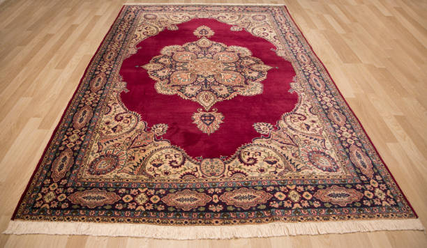 istock Exotic Turkish woven carpet in Ankara 1142232150