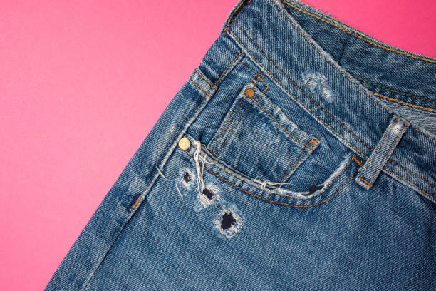 istock Blue denim jeans texture. Jeans background Texture of blue jean 1142234830