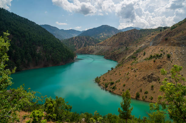 istock Green lake in mountain 1142237124