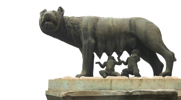 istock Capitoline Wolf called Lupa Capitolina in Italian language is a 1142237584