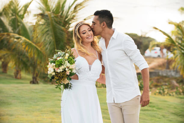 istock Elopement Wedding, bride's entrance 1142240472