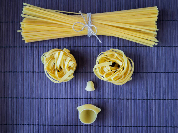 istock Set of pasta of various types 1142242189