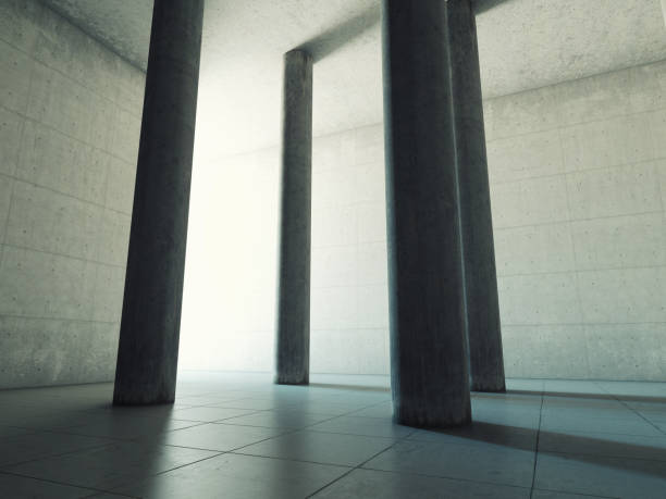 istock Architectural design of a large hall 1142251023