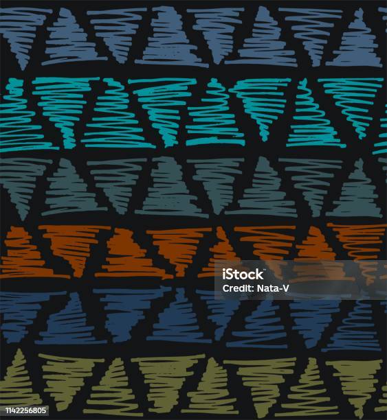 Line Texture Forming A Triangle Pattern Stock Illustration - Download ...