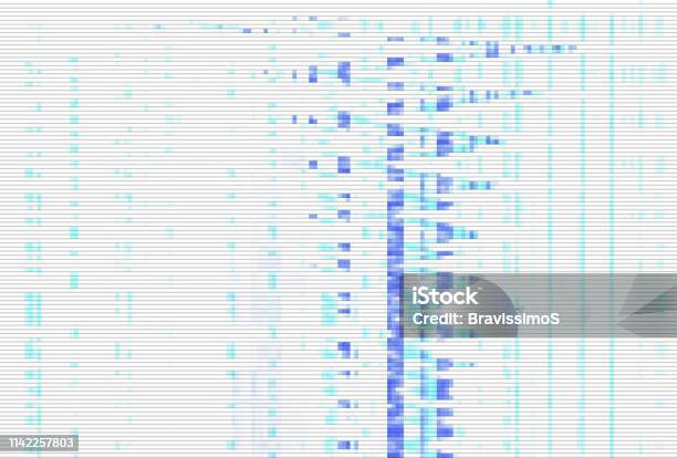 White Screen Pattern Glitch Digital Screen Pattern White Technology Design Stock Photo ...