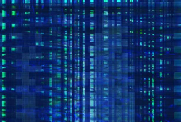 istock Glitch digital design background texture,  graphic television. 1142257861