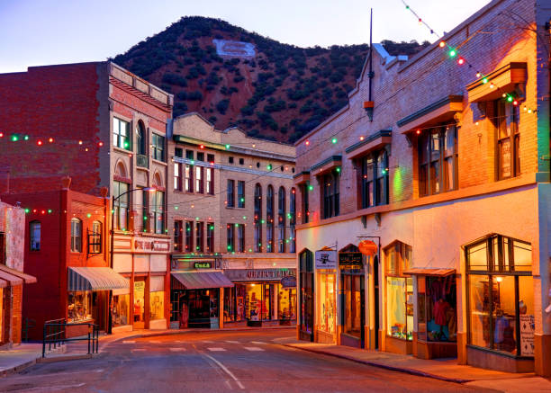 Bisbee, Arizona Bisbee is a U.S. city in Cochise County, Arizona, 92 miles southeast of Tucson tucson stock pictures, royalty-free photos & images