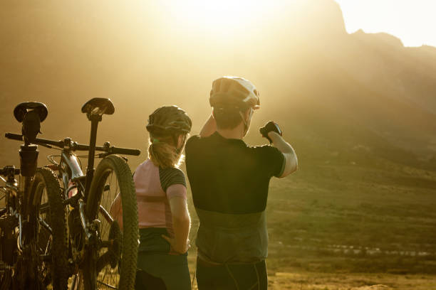 istock Mountain bikers get the best deal 1142262464
