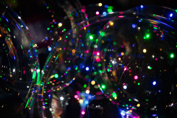 istock Illuminated glowing lights unique blurry photo 1142264577