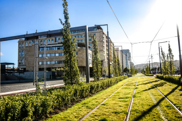 istock Tram Line In Oslo, Norway 1142266158