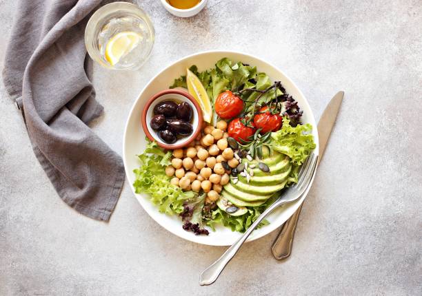 istock Healthy detox salad bowl 1142267403