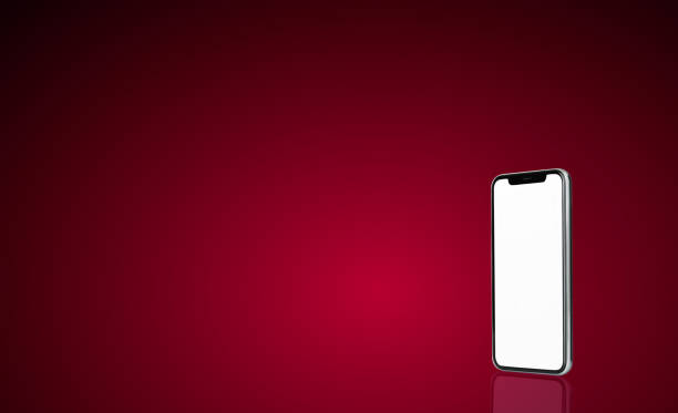 istock Smartphone mockup design. Modern smartphone abstract backgrounds. Wallpaper design. 1142274131