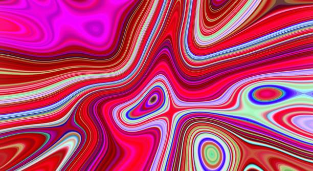 istock Psychedelic abstract pattern and hypnotic background for trend art,  wallpaper hippie. 1142275391
