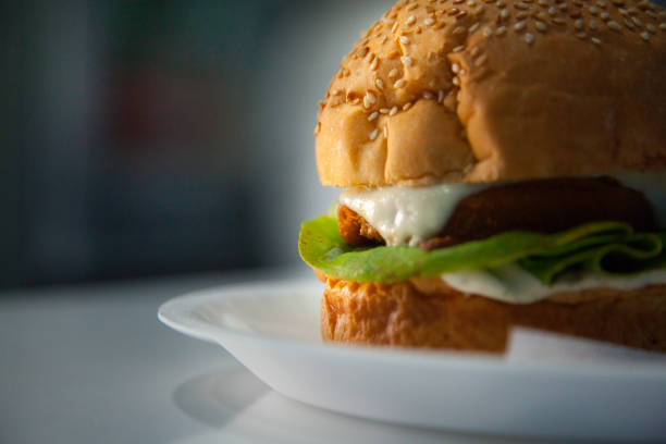 istock Fast Food - Fresh tasty burger 1142276625