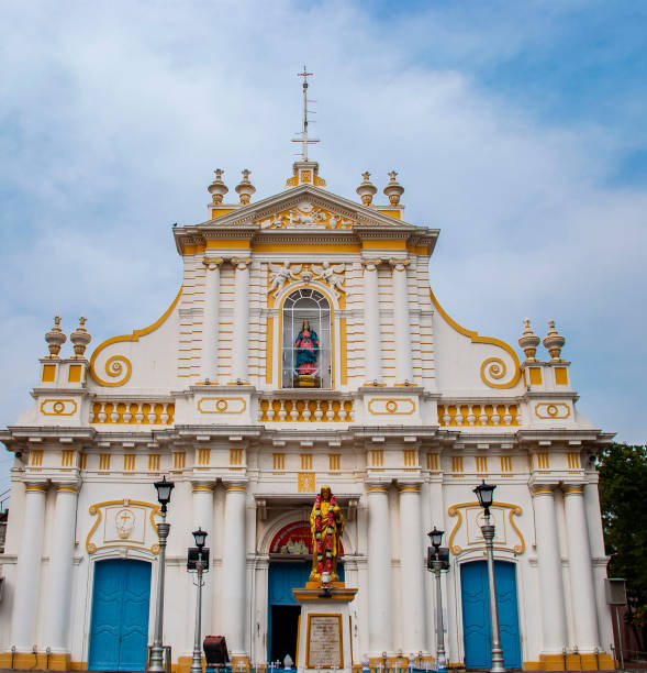 istock French Quarter of Pondicherry, India 1142276729
