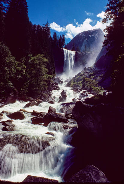 istock Yosemite Vernal Falls & Cascade - 1978 1142280236
