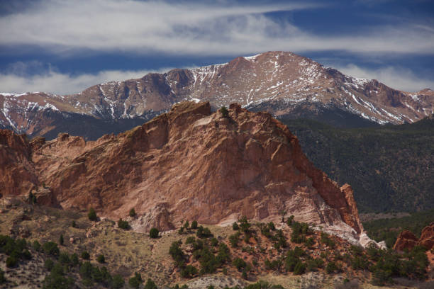 istock Pikes Peak Colorado desert landscape 1142284217