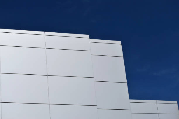 Car Dealership Exterior Facade with Sky Downtown Los Angeles Area steven harrie stock pictures, royalty-free photos & images