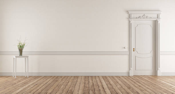 istock Empty living room in classic style 1142285430