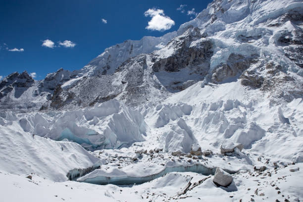 istock View of Khumbu glacier from Everest Base Camp, Himalayas, Nepal. 1142288092