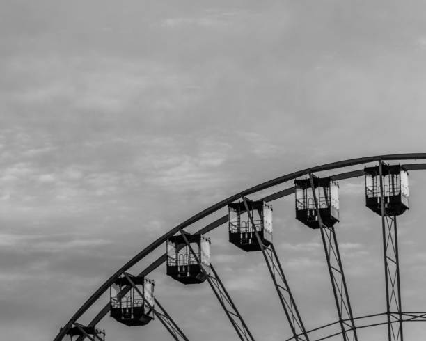 istock A Ferris Wheel in Black and White 1142292507