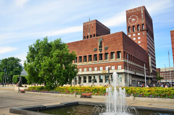 istock Oslo City Hall, Norway 1142293237