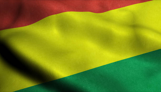 istock Bolivia Waving Flag in 3D 1142296329