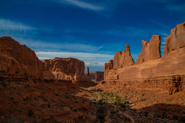 istock Arches National Park in Utah - Park Avenue 1142296698