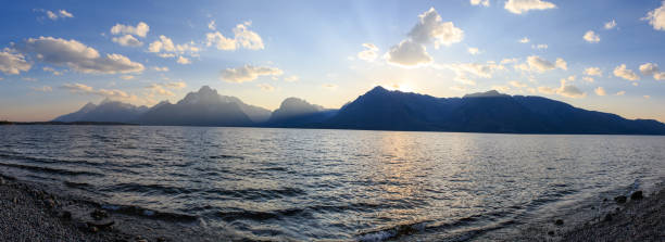 istock Beautiful Landscape of Grand Tetons Range 1142302590