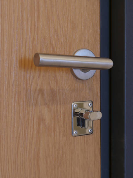 istock door handle stainless steel 1142303339