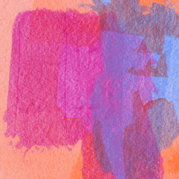 istock Pastel colored paint strokes on paper 1142320478