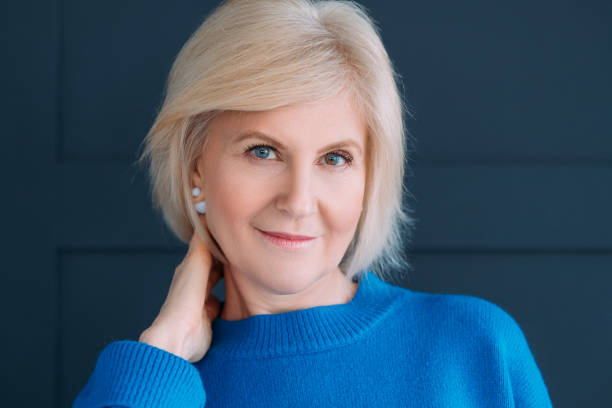 istock aged lady stylish inquisitive look expression gaze 1142322902