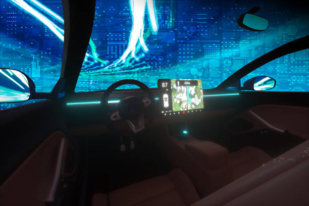 istock Automatic Electric car speeding in china big data 1142340524