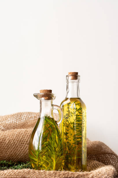 istock Olive oil with rosemary 1142356925