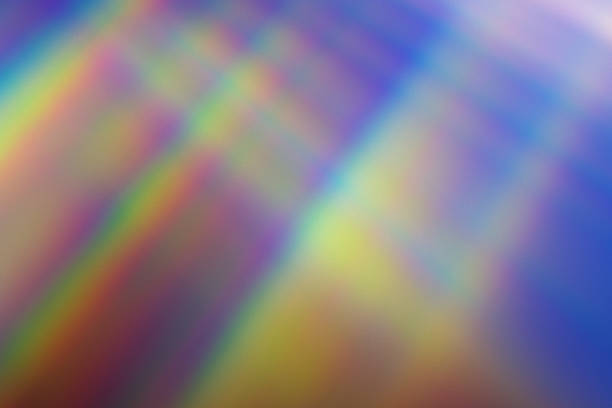 Light effect background Rainbow refraction blob photos stock pictures, royalty-free photos & images