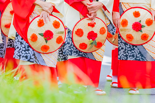 traditional japanese dance festival