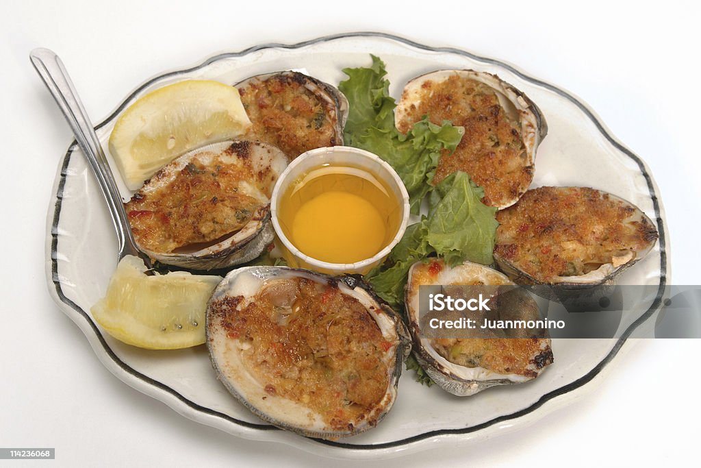 Mariscos Casino - Foto de stock de Clams Casino royalty-free