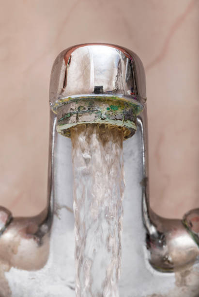 istock Tap with Water Flowing Strongly 1142365533