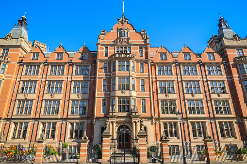 London, UK - March 27, 2019 - Formerly Her Majesty's Land Registry Building, now housing London School of Economics' Department of Economics