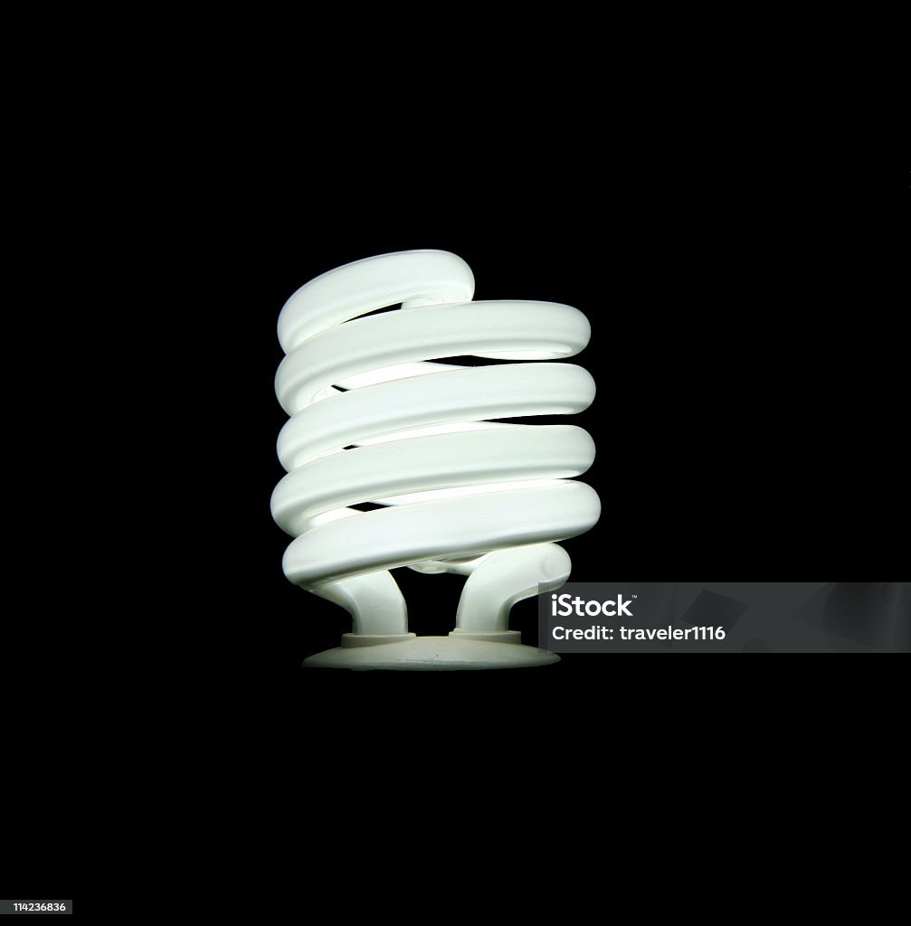 Ampoule lumière fluo - Photo de Couleur noire libre de droits
