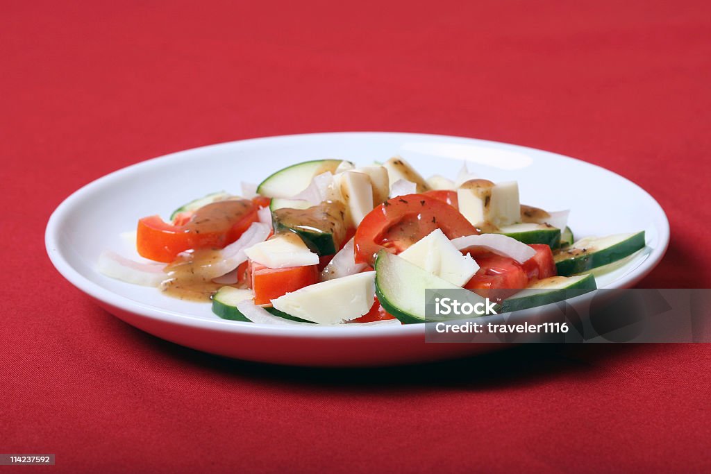 Insalata italiano - Foto stock royalty-free di Aceto