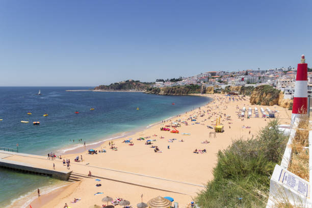 istock Beach of Albufeira in Algarve (Portugal) 1142378354